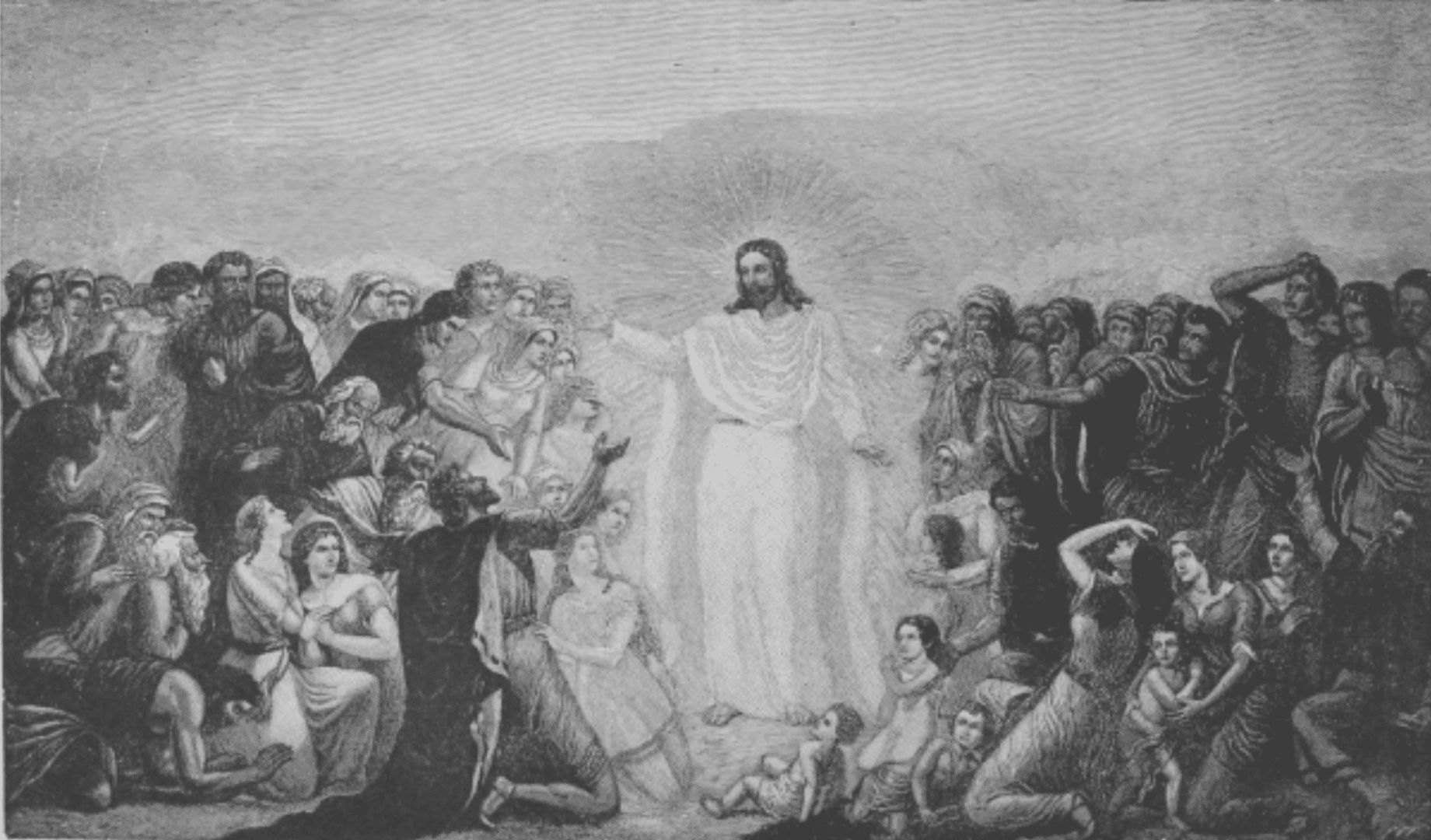 The Glorious Appearing of Jesus to the Nephites by William Armitage